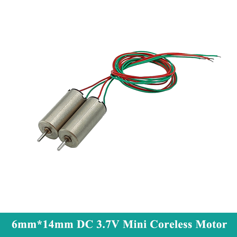 Rc Hobby Explosion - 2PCS Mini Coreless Motor 0614 6mm*14mm