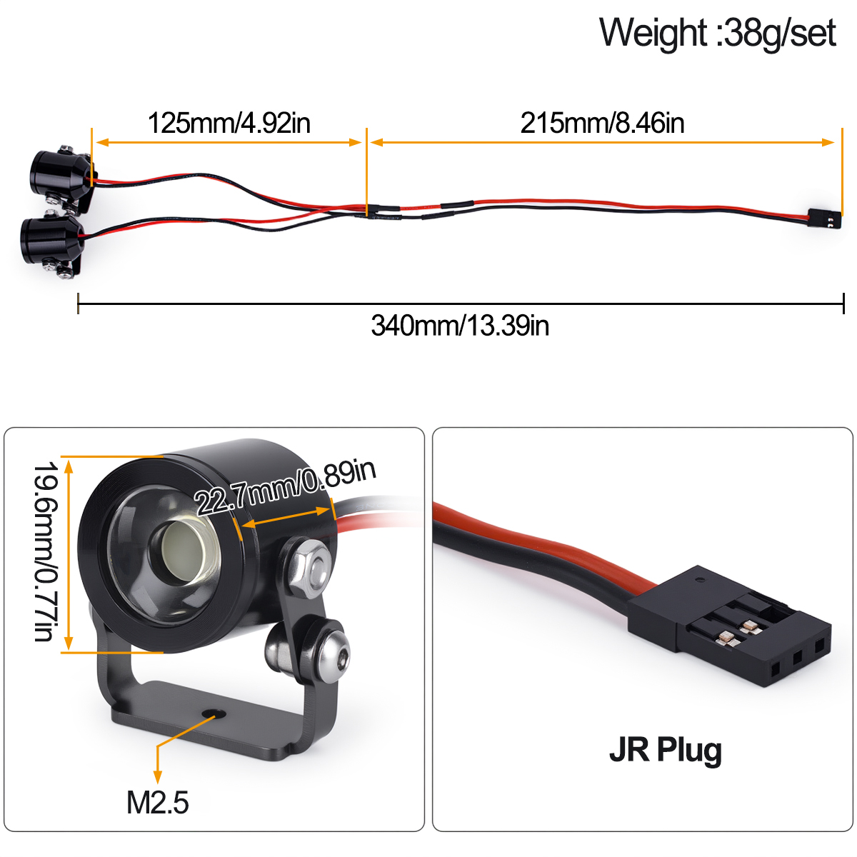 RC Car LED Light Headlight Spo - Rc Hobby Horizon review and price