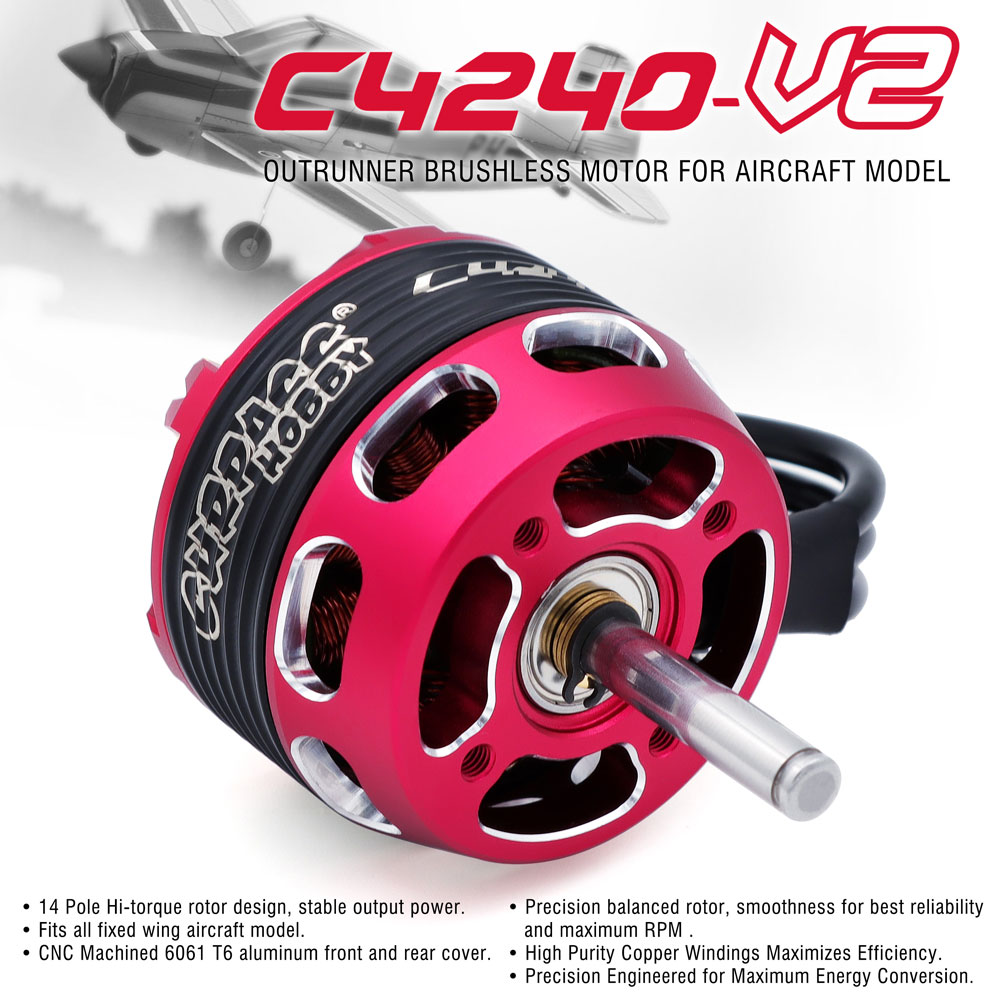 SURPASS HOBBY C4240 750KV/850K - Rc Hobby Plane review and price